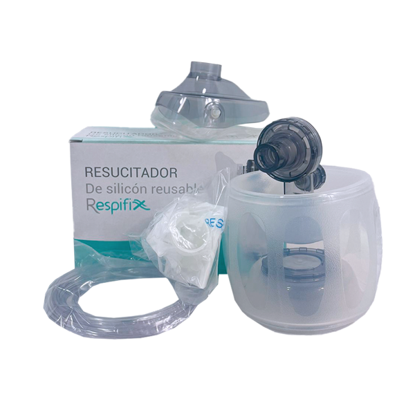 RESUCITADOR REUSABLE SILICÓN NEON MOD RSPCP6631 - Imagen 7