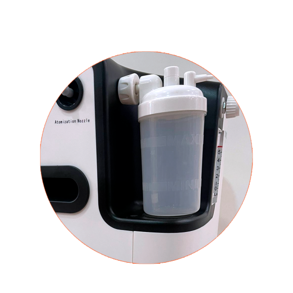 CONCENT OXIGENO 5 LPM FUNCION NEBUL MOD OZ-5-01TWO - Imagen 7