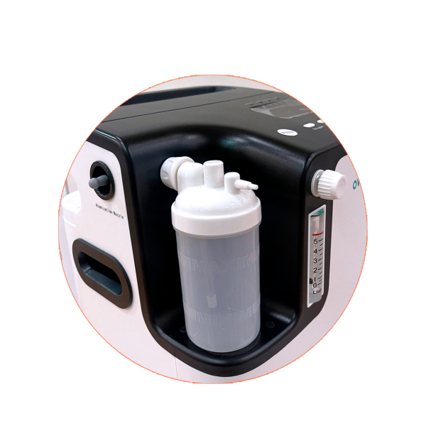 CONCENT OXIGENO 5 LPM FUNCION NEBUL MOD OZ-5-01TWO - Imagen 11