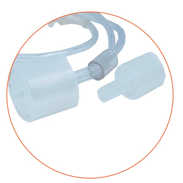 CÁNULA NASAL SILICONIZADA AZUL INFANTIL REF 0558 - Imagen 2