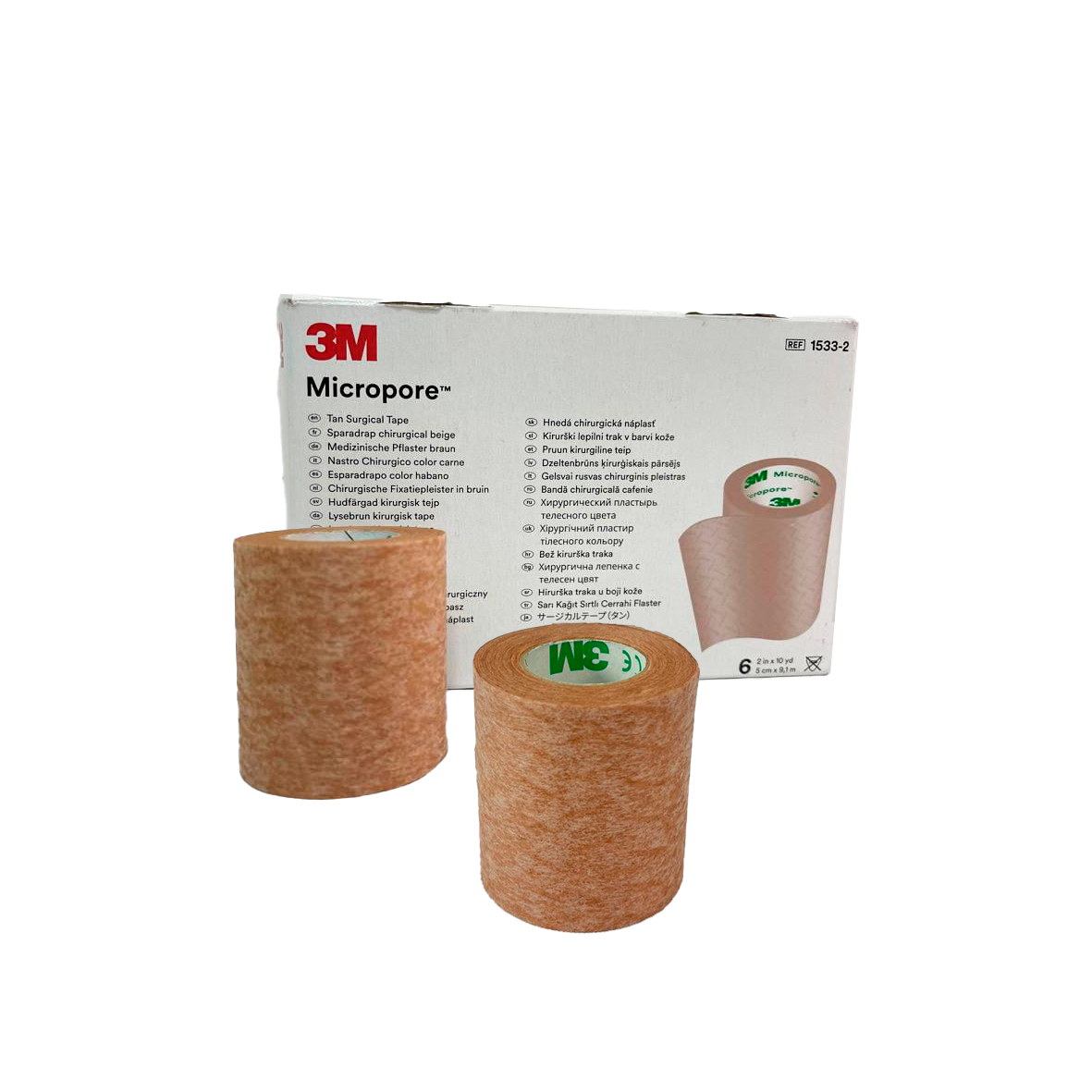 TELA MICROPORE PIEL 5CM x 3M MARCA PROTEC - Imagen 4