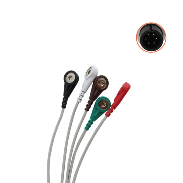 CABLE ECG, 5LAT. BROCHE, SONOLIFE U395-15SA - Imagen 4