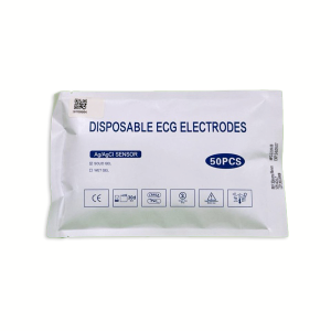 ELECTRODOS ECG DESECHABLES ADULTO  50 PZ HAIM