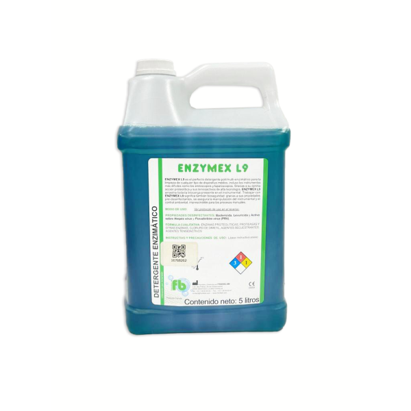 ENZYMEX DETERGENTE MULTIENZIMÁTICO L9 BIDON 5LTS