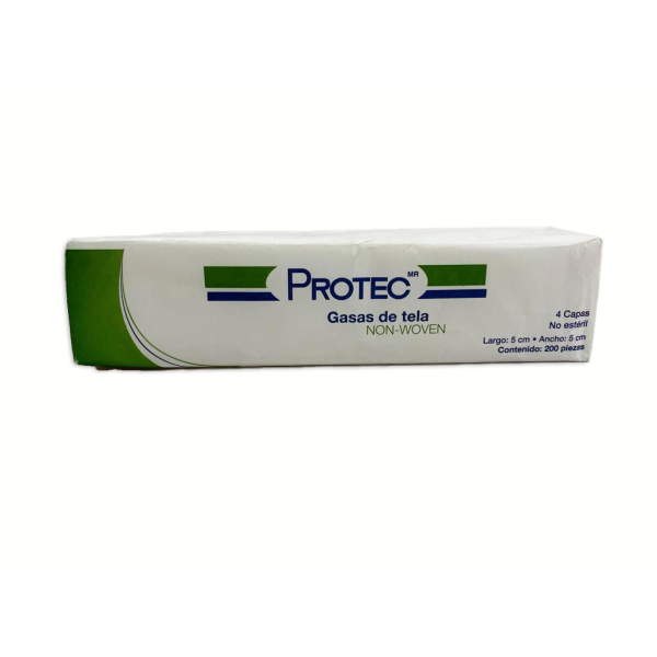 GASA TELA NO TEJIDA NONWOVEN5X5 2X2" PROTEC