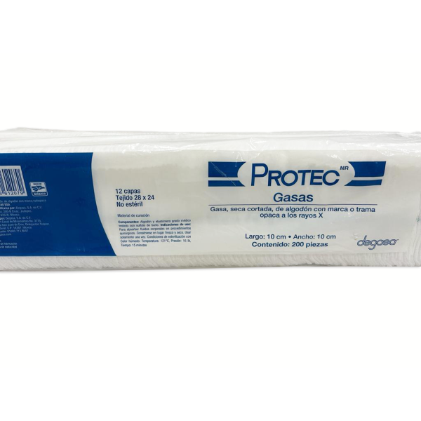 GASA SECA CORTADA 10X10 PQ/200 C/TRAMA PROTEC