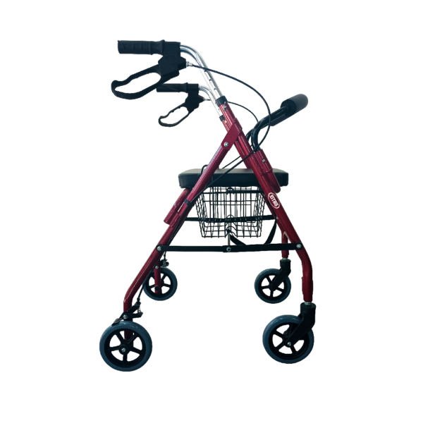 ANDADERA ROLLATOR ALUMINIO PLEGADIZA MOD LK7022 - Imagen 9