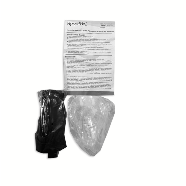 MASCARA NASAL CPAP C/COJÍN SILICÓN MEDIANO REF RSPTW8186M - Imagen 5