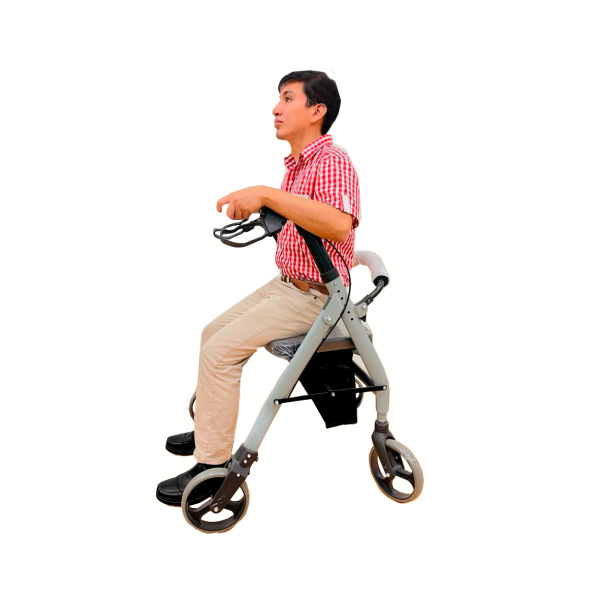 ANDADERA ROLLATOR BARIATRICA XTRAPESO MOD9201A - Imagen 4