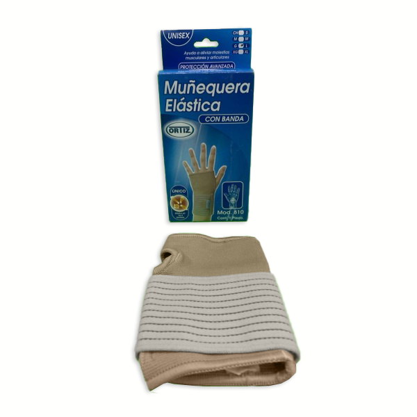 MUÑEQUERA ELÁSTICA C/BANDA MOD810 GRANDE