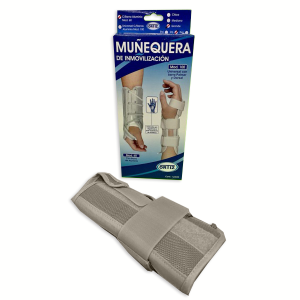 MUÑEQUERA INM. C/BARRA ALUM. MOD 60/100 GRDE IZQ.