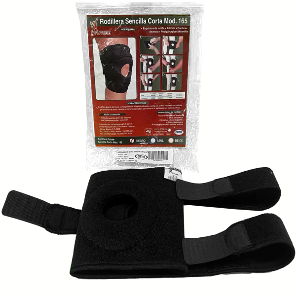 RODILLERA SENCILLA CORTA MOD 165