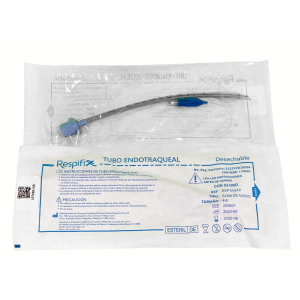 TUBO ENDOTRAQUEAL C/GLOBO, TIPO ALMA ACERO 4.0