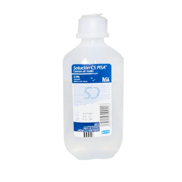 SOLUCIÓN CLORURO SODIO 250 ML 0.9%