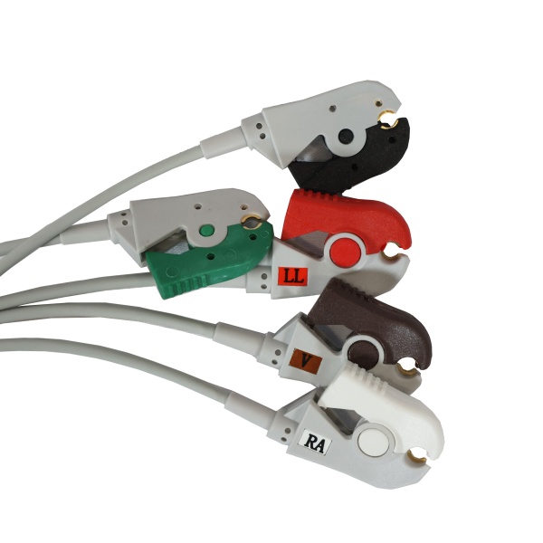 CABLE ECG 5 DER. CLIP SIEMENS/DRAGER U315-3S5CA - Imagen 7