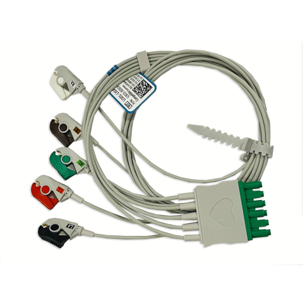 CABLE ECG 5 DER. CLIP SIEMENS/DRAGER U315-3S5CA - Imagen 6