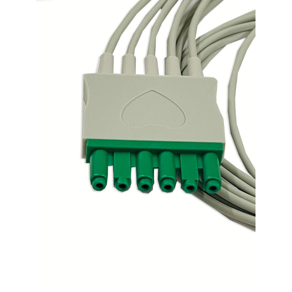 CABLE ECG 5 DER. CLIP SIEMENS/DRAGER U315-3S5CA - Imagen 4