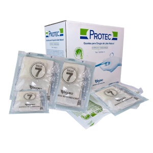 50 PAR DE GUANTES  CIRUJANO #7 C/ALOE PROTEC