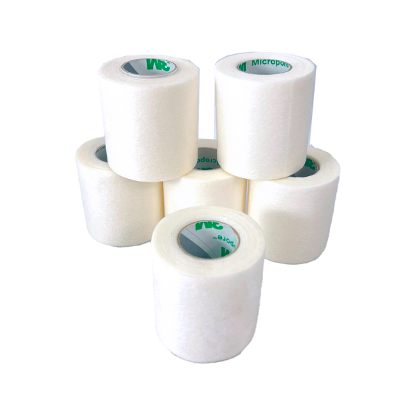 CINTA MICROPORE BLANCO 5CM X9.1MM - Imagen 5