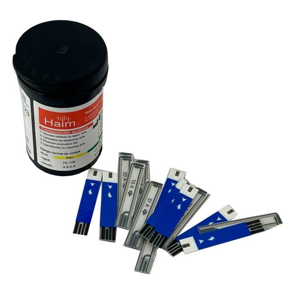 TIRAS REAC. GLU. MOD:G-425-3S HAIM 50 PZ - Imagen 4