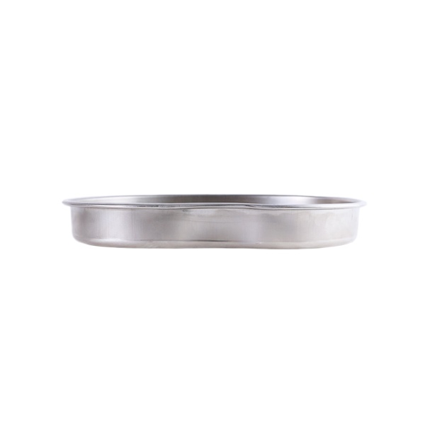 RIÑONERA ACERO INOX BORDES REDO 21X14 CMS ALT 2.5 CMS - Imagen 3