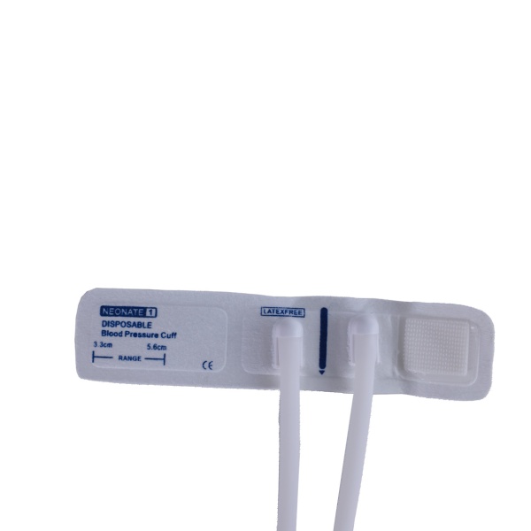 BRAZAL. NEO. # 1  DUAL NIBP CUFF, 3.5-5.6CM - Imagen 2