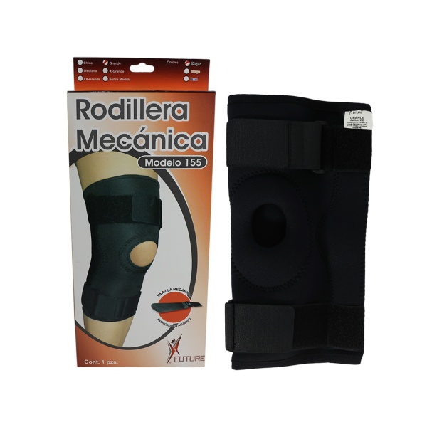 RODILLERA MEC. FUTURE MOD 155 NEGRO, GRANDE