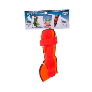 TOBILLERA C/BARRAS MOD 1220-P, MEDIANA, NARANJA