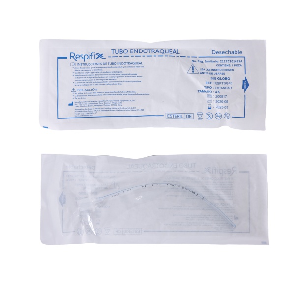 TUBO ENDOTRAQUEAL S/GLOBO TIPO ESTANDAR 4.5