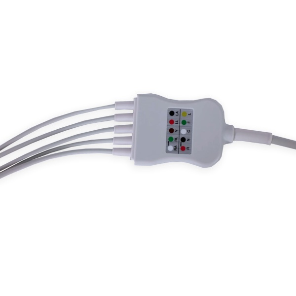CABLE  PHILIPS 5 LEAD ECG 12 PIN U304-25CA - Imagen 2