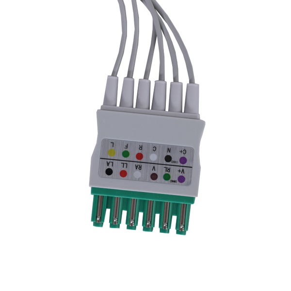 CABLE ECG 6 DER. SIEMENS  U315-3S6SA - Imagen 2