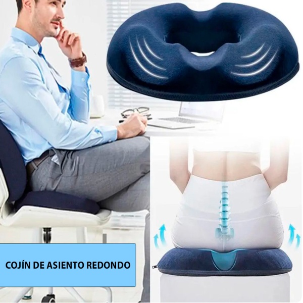 COJÍN VISCOELÁSTICA, MASAJE ANTIHEMORROIDES - Imagen 6