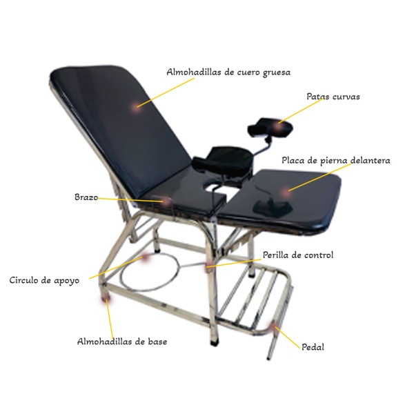 MESA TIPO PILCHER NEGRO HGEB-04 - Imagen 3