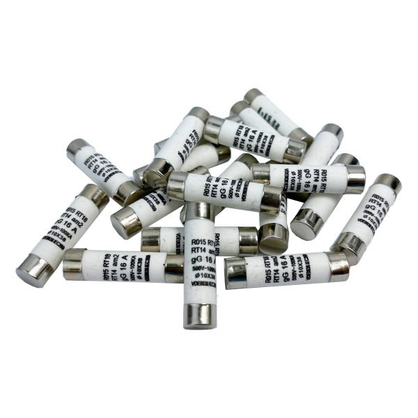 FUSIBLE CERÁMICO C/U 10X38MM, 500V, 16A - Imagen 6