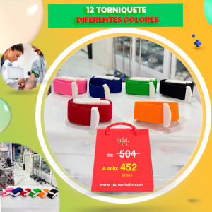 OFERTA 12 PIEZAS DE TORNIQUETE