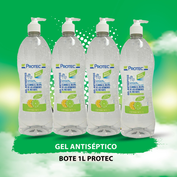 4 LITROS DE GEL ANTISÉPTICO